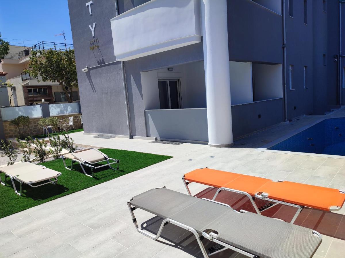 Deluxe City Hotel Chania  Eksteriør billede