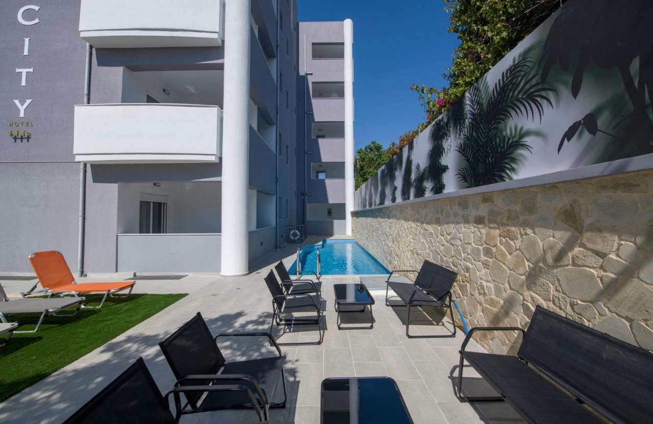 Deluxe City Hotel Chania  Eksteriør billede
